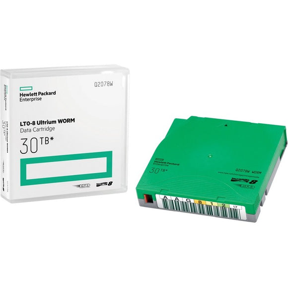 HPE LTO-8 Ultrium 30TB WORM Data Cartridge