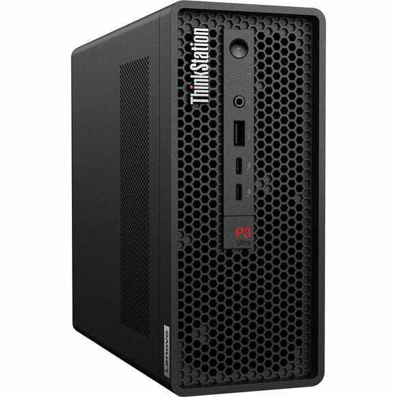 Lenovo ThinkStation P3 Ultra 30HA005WUS Workstation - 1 x Intel Core i9 14th Gen i9-14900 - vPro Technology - 32 GB - 1 TB SSD - Ultra Small