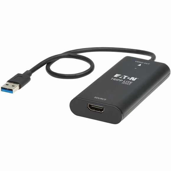 Eaton Tripp Lite Series HDMI to USB Video Capture Adapter, 4K 60 Hz, USB 3.2 Gen 1, TAA