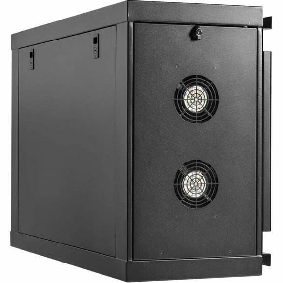 Eaton Tripp Lite Series SmartRack 6U Low-Profile Side-Mount Wall-Mount Mini Rack Enclosure, Black