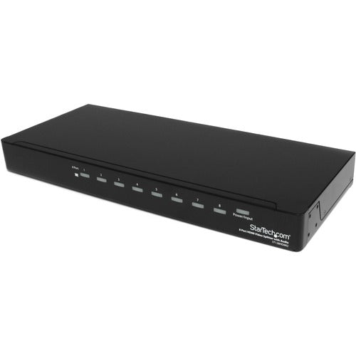 Startech Split An Hdmi Audio And Video Signal To Eight Displays Simultaneously - 8 Port H