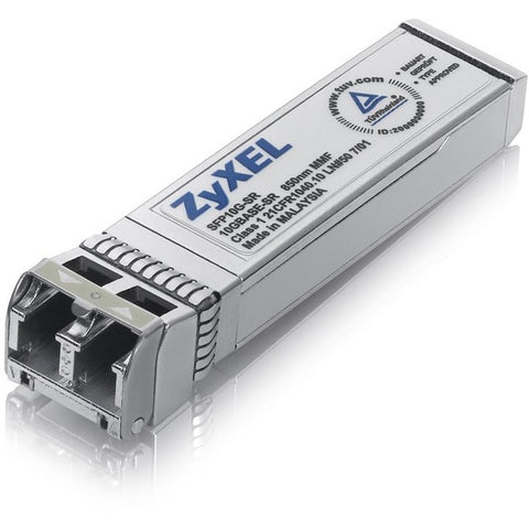 Zyxel Communications Sfp+ 10g Sr - Lc 850nm 300m Sfp+ 10g Sr Mmf Optical Transceiver