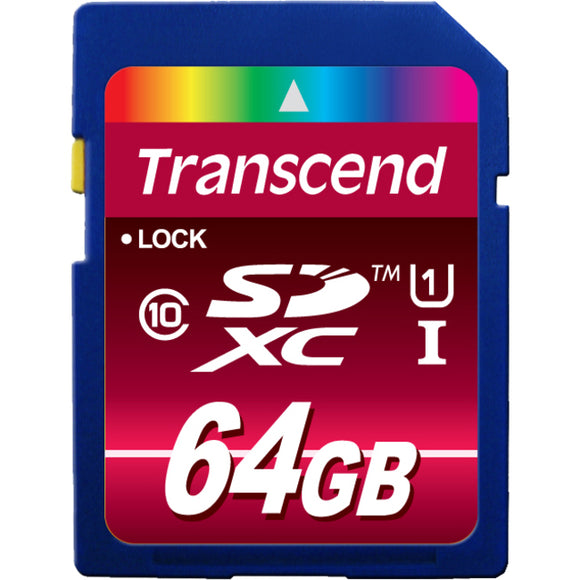 Transcend Information 64gb Sdxc Class10 Uhs-i Card,600x