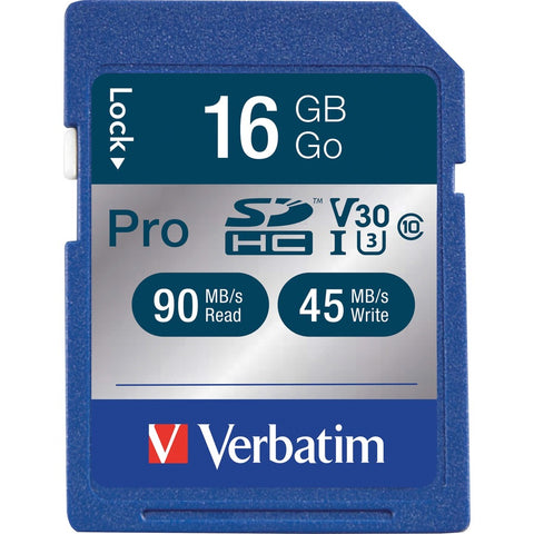 Verbatim Americas Llc Pro 600x Sdhc Uhs 1 16gb Class 10