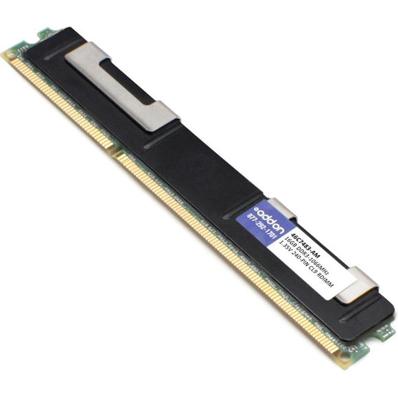 Add-on Addon Ibm 46c7483 Compatible Factory Original 16gb Ddr3-1066mhz Registered Ecc Q