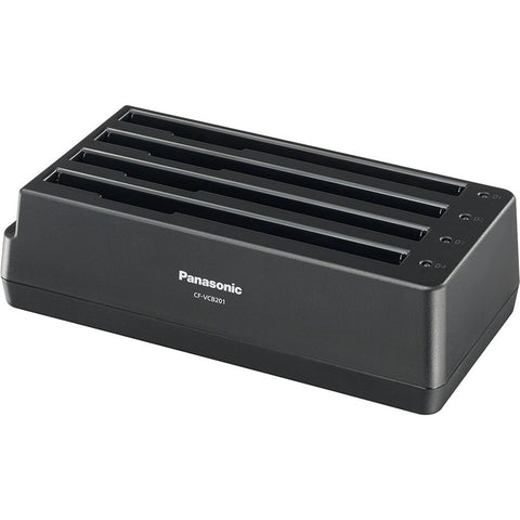 Panasonic 4-bay Battery Charger For Cf-20 Mk1, Mk2. Includes 100w Ac Adapter.