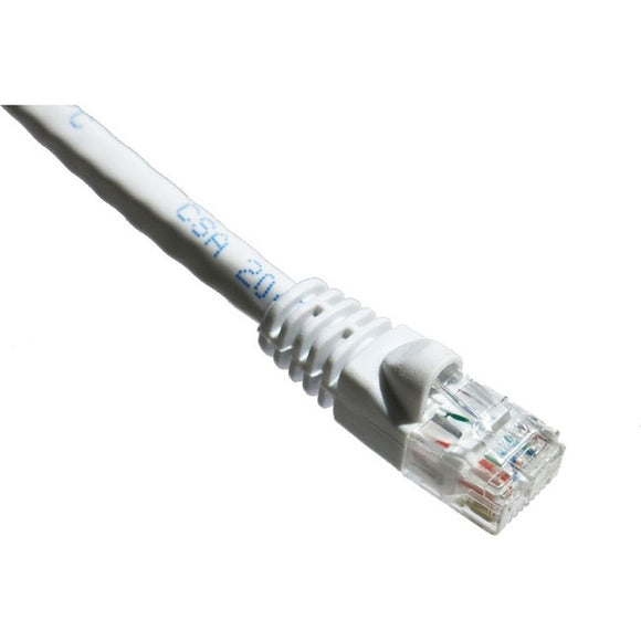 Axiom 3ft Cat6a 650mhz Patch Cable Molded Boot (white)