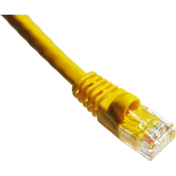 Axiom 3ft Cat6a 650mhz Patch Cable Molded Boot (yellow)