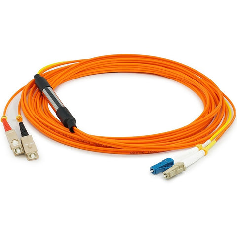 Add-on This Is A 5m Cisco Cab-mcp-lc-5m Compatible Lc (male) To Sc (male) Orange Duplex