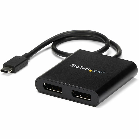 Startech Usb Type-c Multi-monitor Adapter Drives Dual4k 30hz Or 1080p 60hz Displayport Di