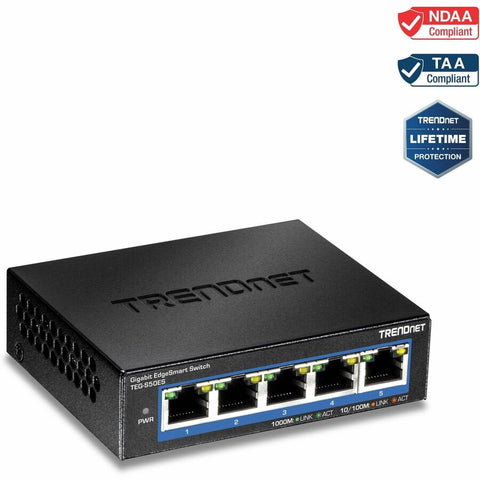 Trendnet Inc 5-port Gigabit Edgesmart Switch