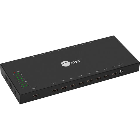 Siig, Inc. 16-port Hdmi 4k Splitter, 10.2gbps 4k 30hz, Distributes 4k Hdmi Av Signals From