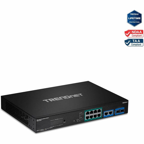 Trendnet Inc 12-port Gigabit Poe+ Smart Surveillance Switch