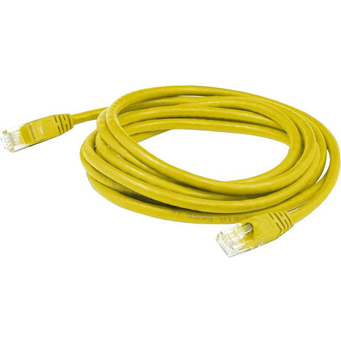 Add-on 7ft Rj-45 M/m Taa Cat6 Yellow Patch Cbl