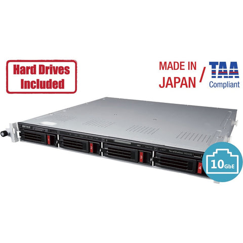 Buffalo Technology Terastation 5420rn Windows Server Iot 2019 Standard 16tb 4 Bay Rackmount Nas (4x