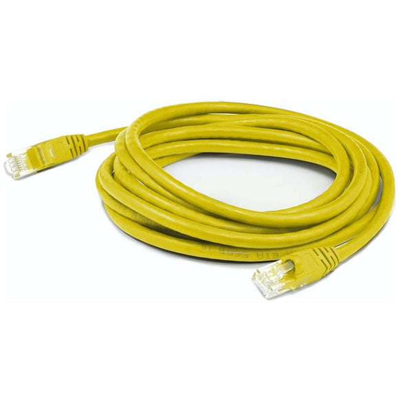 Add-on 10ft Yellow Cat6 Stp Pvc Easy Clear Boot