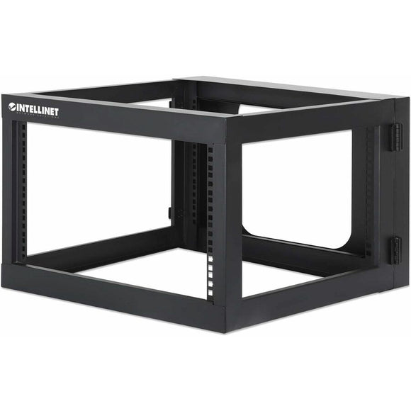 Intellinet 19 In.wall Mount 4-post Open Frame Network Rack, 6u