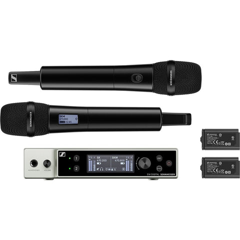 Sennheiser Electronic Corporat Digital Wireless Handheld Set. Includes (1) Ew-dx Em 2 Receiver, (2) Ew-dx Skm-s