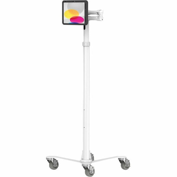 Compulocks Brands, Inc. Ipad 10.9  10th Gen Powermove Medical Rolling Cart Extended Black