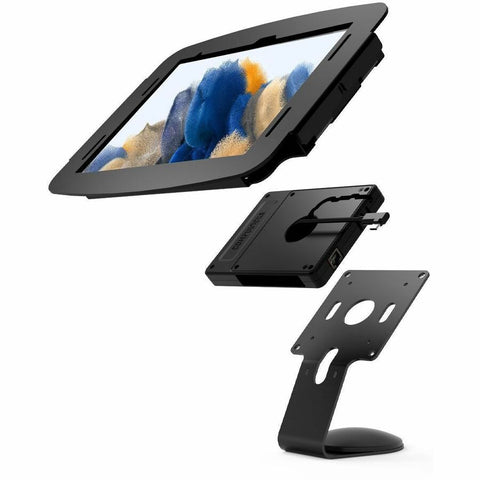 Compulocks Brands, Inc. Galaxy Tab A8 10.5  Space Enclosure Core Counter Stand Or Wall Mount Plus Hub Bl