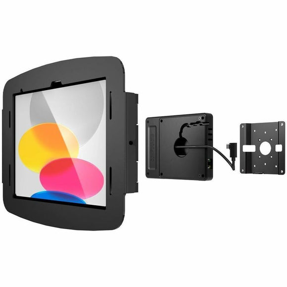 Compulocks Brands, Inc. Ipad 10.9  10th Gen Space Enclosure Wall Mount Plus Hub Black