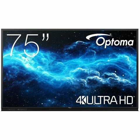 Optoma Technology 75 Inch Interactive 4k Uhd Flat Panel.