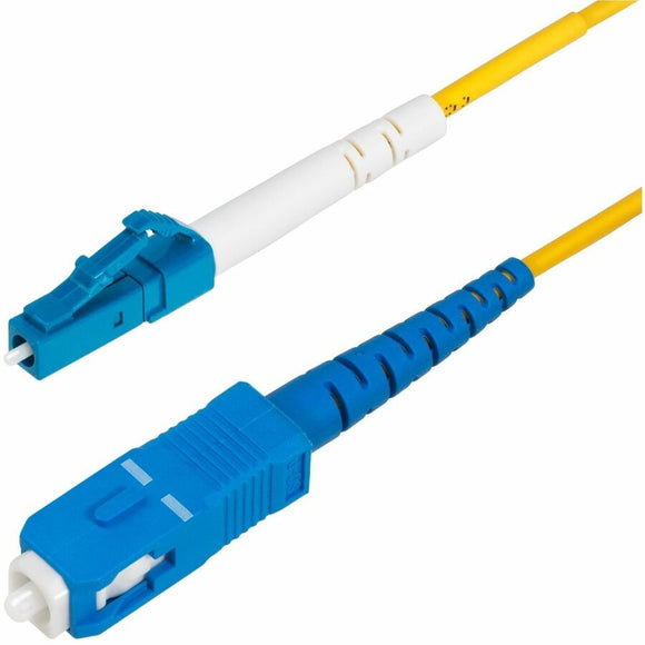 Startech 3m (9.8ft) Lc To Sc (upc) Os2 Single Mode Simplex Fiber Optic Cable, 9/125um, 40
