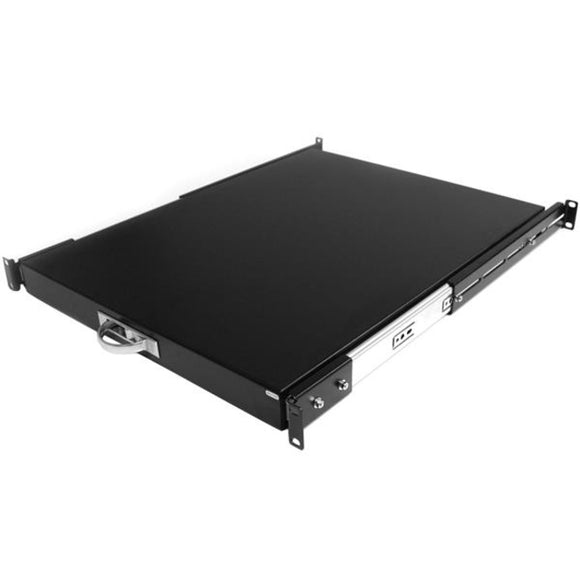 StarTech.com Black Deep Sliding Server Shelf - SystemsDirect.com