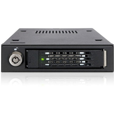 Icy Dock MB601VK-B Drive Bay Adapter for 3.5" - U.2 (SFF-8639) Host Interface Internal - Matte Black - SystemsDirect.com