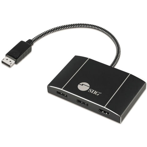 Triple 4K DisplayPort 1.4 to 2 DP & HDMI MST Hub Splitter - SystemsDirect.com