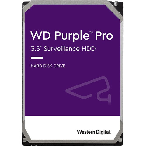 WD Purple Pro WD121PURP 12 TB Hard Drive - 3.5" Internal - SATA (SATA-600) - Conventional Magnetic Recording (CMR) Method