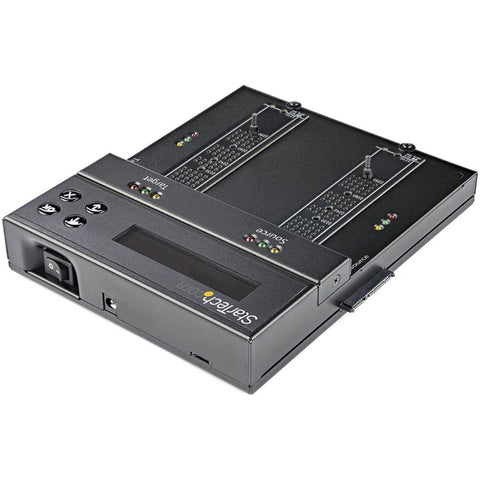 StarTech.com Standalone M.2 NVMe Duplicator and Eraser, External SSD-HDD Cloner-Wiper, M.2 PCIe AHCI-NVMe, M.2 SATA, 2.5"-3.5" SATA Drives