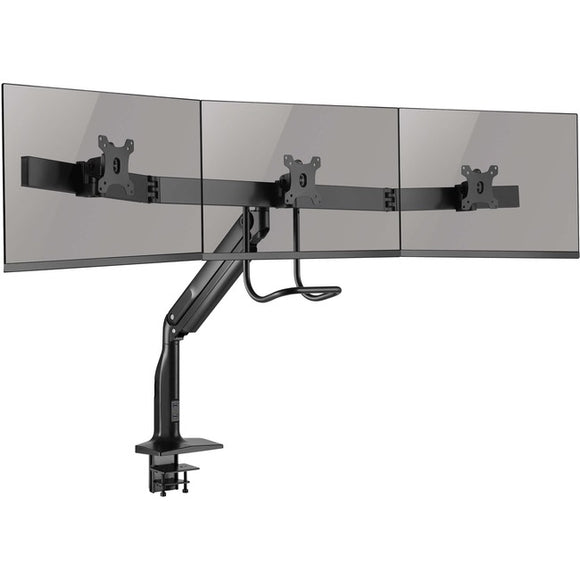 Tripp Lite Safe-IT DMPDT1732AM Desk Mount for Monitor, HDTV, Flat Panel Display, Curved Screen Display, Smartphone, Interactive Display - Black