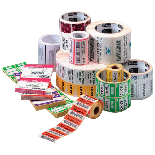 Zebra Label Paper 4 x 3in Thermal Transfer Zebra Z-Select 4000T 1 in core - SystemsDirect.com