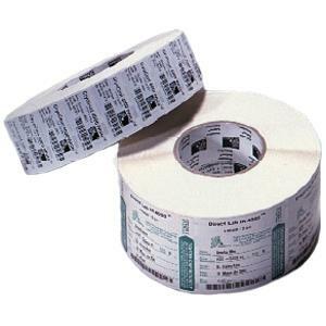 Zebra Label Polyester 2 x 0.5in Thermal Transfer Zebra Z-Ultimate 3000T White 1 in core