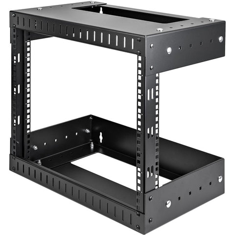 StarTech.com 8U 19" Wall Mount Network Rack - Adjustable Depth 12-20" Open Frame for Server Room -AV-Data-Computer Equipment w-Cage Nuts