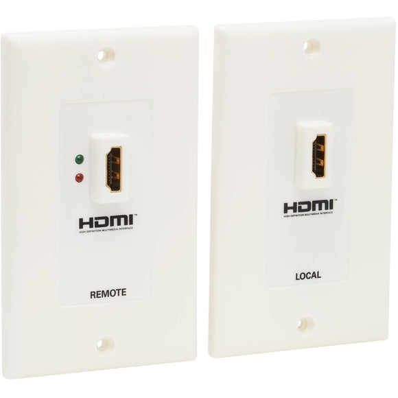 Tripp Lite HDMI Wallplate Extender Kit Over Cat5 - Cat6 F-F