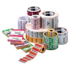 Zebra Label Paper 4 x 2in Thermal Transfer Zebra Z-Select 4000T 1 in core - SystemsDirect.com