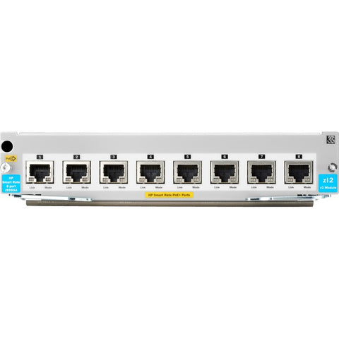 HPE 5400R 8-port 1-2.5-5-10GBASE-T PoE+ with MACsec v3 zl2 Module - SystemsDirect.com