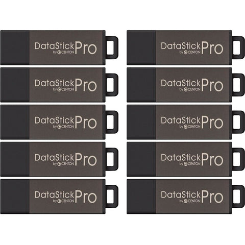 Centon 8GB DataStick Pro USB 2.0 Flash Drive - 10 Pack