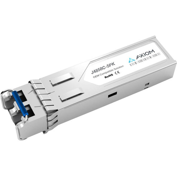 Axiom 1000BASE-SX SFP Transceiver for HP (5-pack) - J4858C