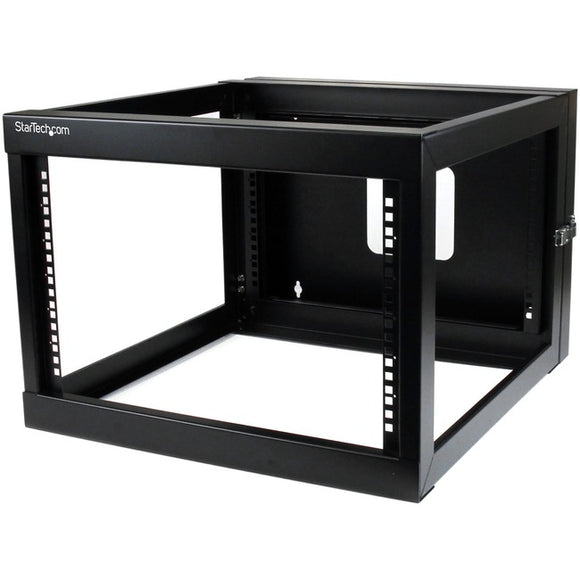 StarTech.com 6U 22in Depth Hinged Open Frame Wallmount Server Rack