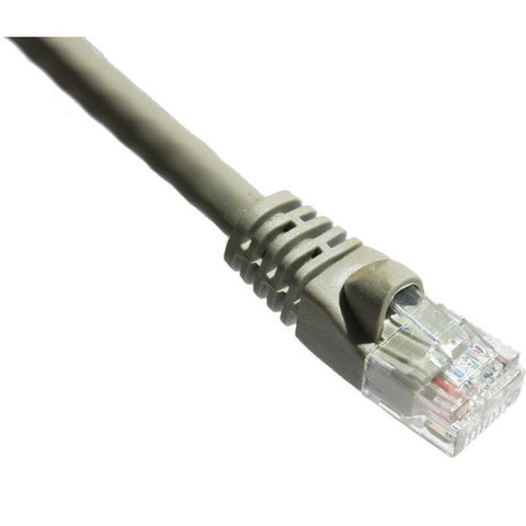 Axiom 10FT CAT6A 650mhz Patch Cable Molded Boot (Gray)
