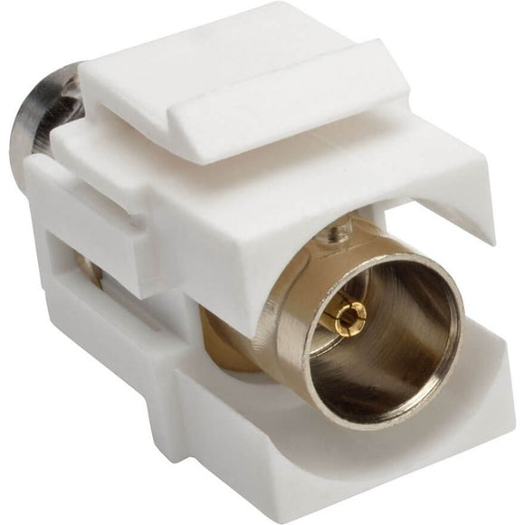 Tripp Lite BNC Keystone Panel Mount Coupler All-in-One Coaxial F/F 75 Ohms