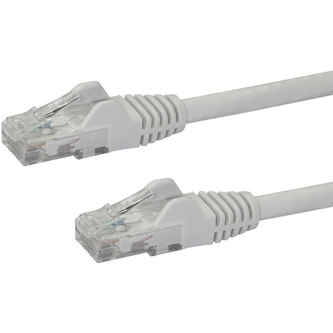 StarTech.com 20ft CAT6 Ethernet Cable - White Snagless Gigabit - 100W PoE UTP 650MHz Category 6 Patch Cord UL Certified Wiring/TIA