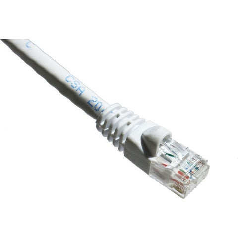 Axiom 6FT CAT6A 650mhz Patch Cable Molded Boot (White)
