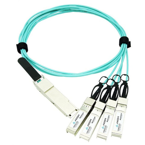 Axiom 40GBASE-AOC QSFP+ to 4 SFP+ Active Optical Cable Cisco Compatible, 7m