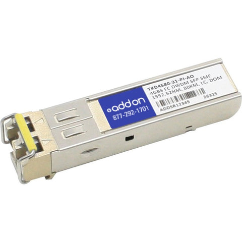 AddOn Arris TKD4580-31-PI Compatible TAA Compliant 4Gbs Fibre Channel DWDM 100GHz SFP Transceiver (SMF, 1552.52nm, 80km, LC, DOM)