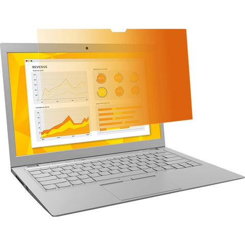 3M™ Gold Privacy Filter for 13.3" Widescreen Laptop (16:10)