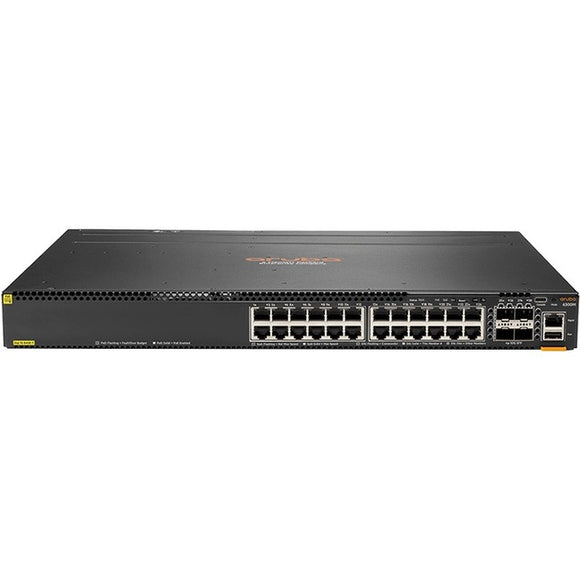 Aruba 6300M 24-port 1GbE Class 4 PoE and 4-port SFP56 Switch